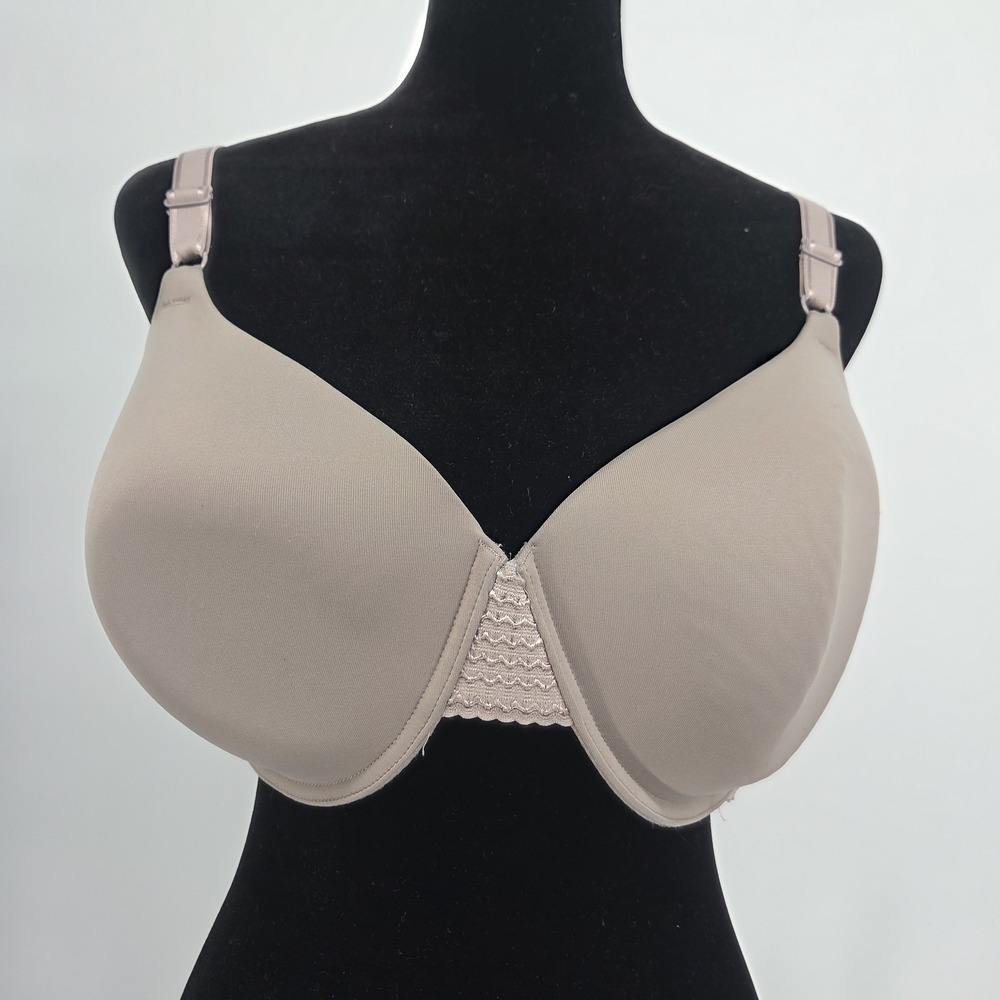 Olga GB31910 Underwire Molded Cup 36DD Bra Taupe